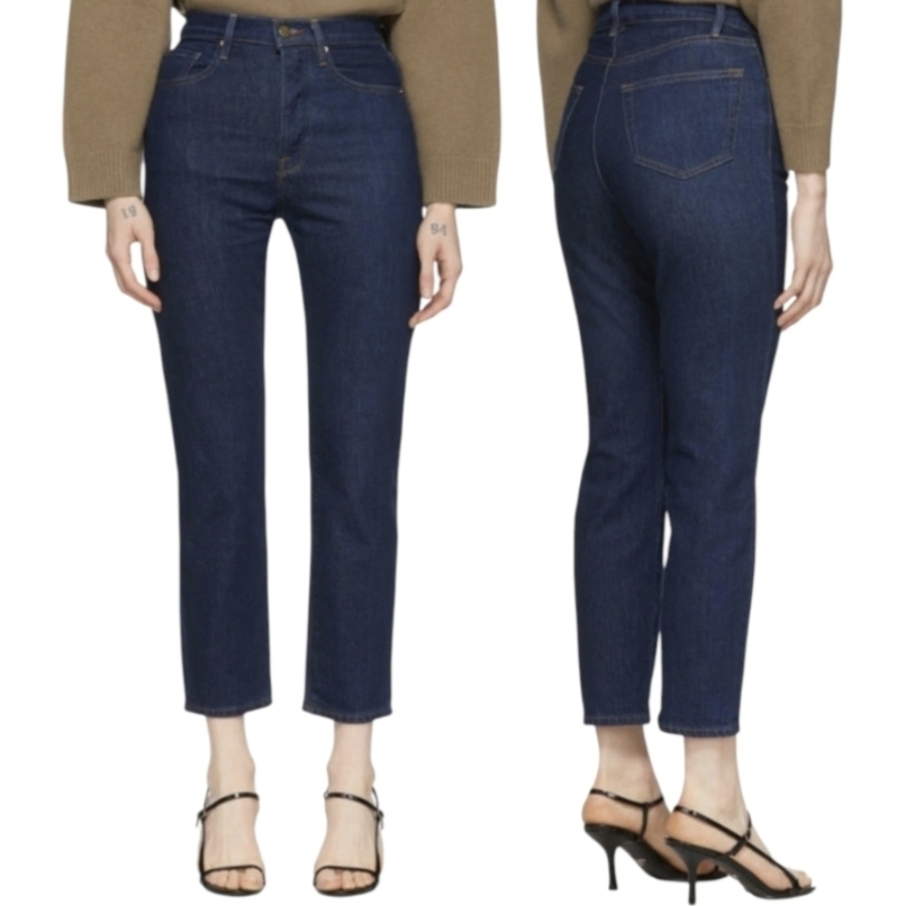 Frame Le Original Jeans Size 28 Vintage Rise High Waisted Straight Leg High Rise